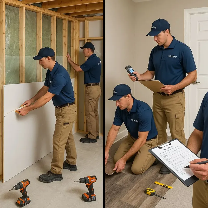 Repairs and Reconstruction process in Lake Dunlap, TX